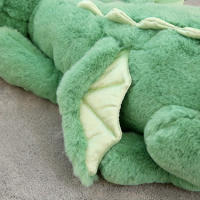 Muñeco De Peluche De Dinosaurio Sentado 51-99cm Juguete Suave Para Niñas Almohada De Larga Banda Para Dormir Regalo Para Niños - details 2