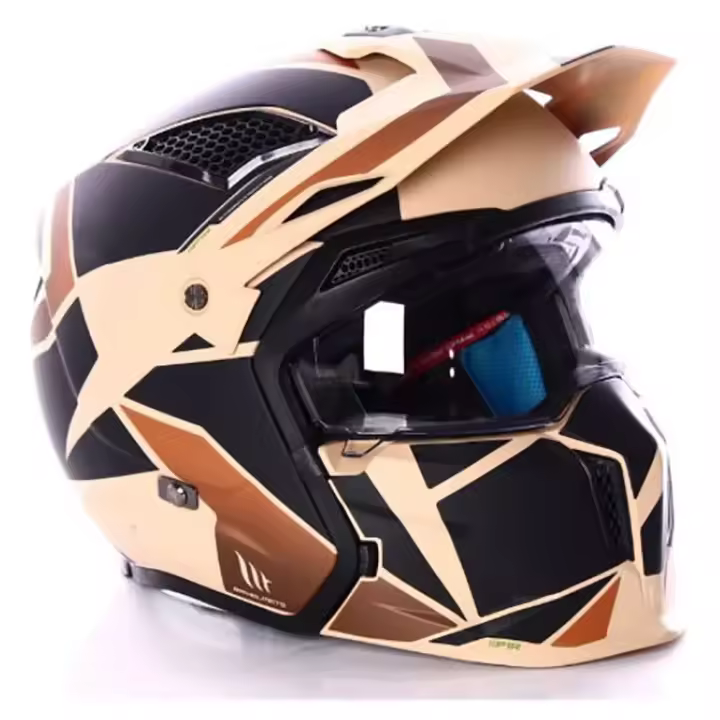 Mt Helmets Casco Convertible Streetfighter Sv S P1r - 1