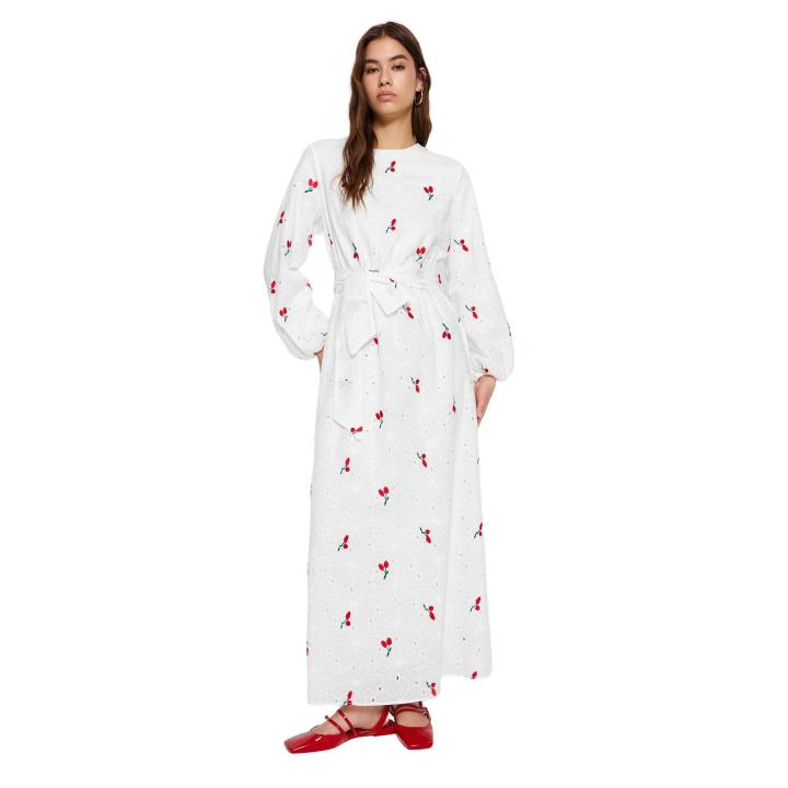 Trendyol Maxi Standard Regular Dress Vestido Para Mujer