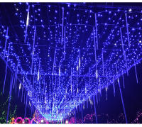 Luces De Lluvia De Meteoros LED 30CM Impermeables Para Decoración De Jardín Y Fiesta Navideña Lámpara De Hidrocaloría De Navidad - details 4