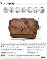 Bolsos de hombro de cuero suave Vintage para mujer, bolsos de lujo, paquete de diseñador, bolso cruzado pequeño, 2021 - details 5