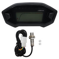 Pantalla Digital LED De Alta Calidad Para Motocicleta Reemplazo De Tachímetro Odómetro Para Honda CG125 Fan125 Titan125 - details 14