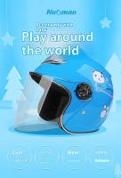 Casco Para Niños Con Patrón De Dibujos Animados Anti Caída Seguridad En Cuatro Estaciones Protección Para Motocicleta Casco De Carcasa De ABS Unisex - details 0