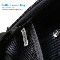 Bolsa De Sillín Para Bicicleta Impermeable Pequeña Almacenamiento Negro Kit De Accesorios Trasero Reflectante MTB Carretera - details 11
