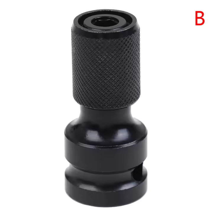 Adaptador De Llave De 1/2 Pulgada a 1/4 Pulgada En Hexagonal Herramienta De Impacto Conversor De Drive Marca HELTC Origen China Continental - 1
