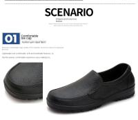 Botas De Lluvia Para Hombres Antideslizantes Impermeables Zapatos De Trabajo Resistentes Al Desgaste Para Verano Uso Casual Pesca En Cocina Y Lavado De Coche - details 9