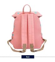 Mochila Infantil Estilo Conejo Multicolor Para Niñas Bolsa Escolar De Moda Para Jardín De Infantes Bolsa De Pascua - details 2