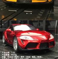 Modelo De Coche De Escala 1:32 Toyota GR SUPRA En Aleación De Metal Con Sonido Luz Y Retroceso Para Juguete De Colección Para Niños - details 1