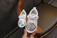 Zapatos De Niñas 2020 Primavera Otoño Con Cordones Glitter Cuero Sintético Antideslizantes Planos Casuales Para Niñas Tallas 7-13 Adecuados Para Todas Las Estaciones - details 9