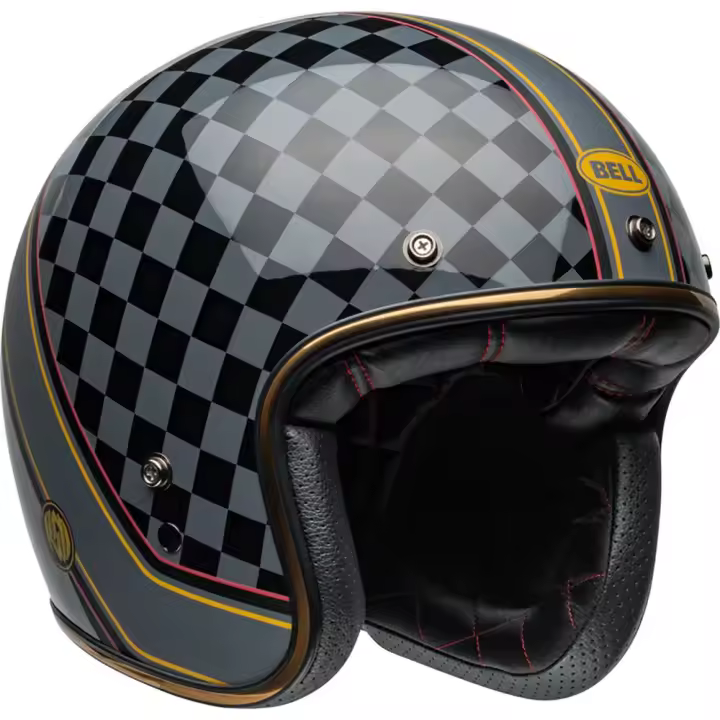 Bell Casco Jet Custom 500 Negro Adulto - 1