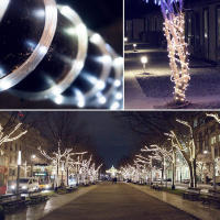 Luz De Cuerda Solar LED Para Exterior Con 50/100/200 LEDs Fairy String Light Para Jardín Fiesta Hogar Boda Navidad Halloween Decoración De Venta Al Por Mayor Y Por Unidad - details 4