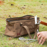 Bolsa De Herramientas Grande Para Camping Resistente Al Agua Con Bocón Amplio Para Almacenamiento Bolsa De Equipaje Para Aventuras Al Aire Libre - details 3