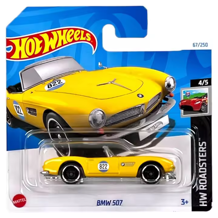HOT WHEELS - HW ROADSTERS - BMW 507 (67/250) - (HALF CARD), HW67_ASS52, TIENDA CON LICENCIA OFICIAL - 1