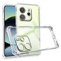 Funda De Teléfono Antichoque Para Xiaomi Redmi Note 14 4G 14Pro 14ProPlus 5G Cubierta Trasera Transparente Y Clara Accesorios Para Teléfonos Móviles - details 0