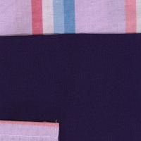 Casulla de rayas de colores con escote redondo Confecciones J. García - details 1