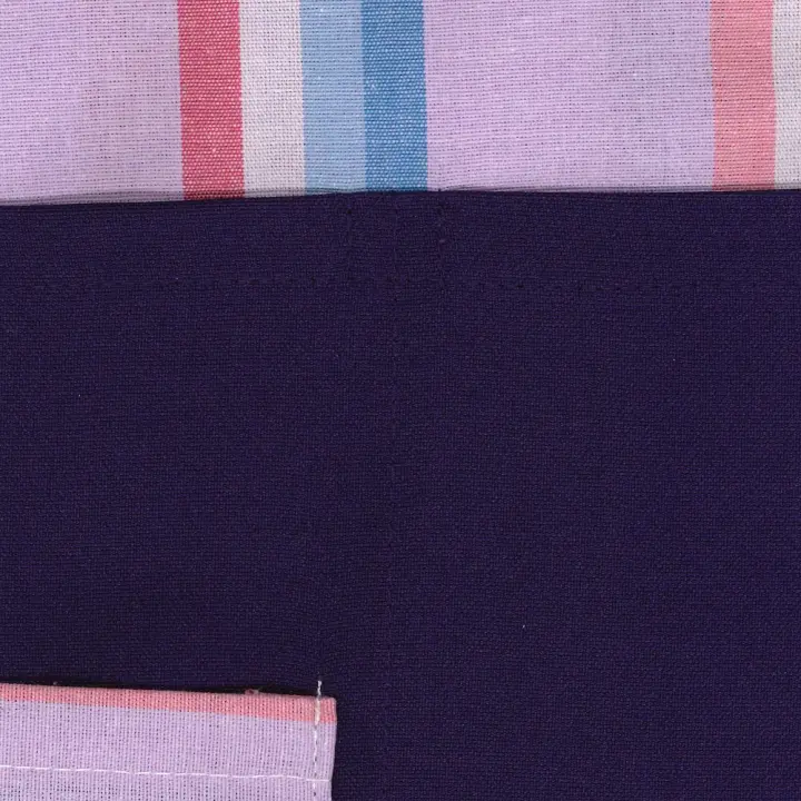Casulla de rayas de colores con escote redondo Confecciones J. García - 1
