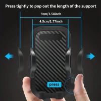 Soporte Universal Para Móvil Para Coche 360° Giratorio Montaje En Ventosa Para Windshield Compatible Con iPhone 12 11 7 8 Samsung Huawei - details 2