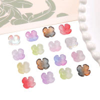 10Pcs Perlas De Vidrio De 12mm Con Diseño De Flor De Cuatro Pétalos Únicas Para Creación Manual De Joyería Accesorios Para Pulseras Y Pendientes - details 6