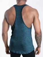 Top De Gimnasio Para Hombres Verano Quick-Dry Elastic Loose Sports Camiseta De Entrenamiento De Gimnasio Running Y Baloncesto - details 16