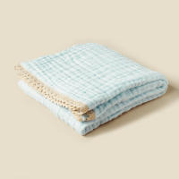 Manta De Bambú Y Algodón Para Bebé 6 Capas Manta De Acogida Para Niños Y Niñas Cálido Suave Suave Para Dormir Y Abrazar Manta De Muselina - details 7
