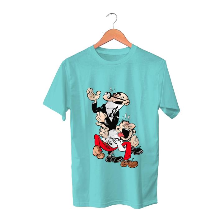 Camiseta Mortadelo y Filemon. Profesor Bacterio. Señor Super. Ofelia. Ibañez, Varios colores. Todas las tallas.