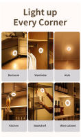 Lámpara De Noche Magnética Mini Para Dormitorio Y Baño Con Ajuste De Temperatura En Tres Colores Fácil Instalación LED Recargable - details 13