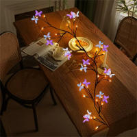 Luz De Vino De Sauce Con Mariposa 30led 8 Modos USB Para Decoración De Fiesta Y Navidad En Casa Y Jardín Luz Faeira - details 4