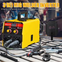 máquina de soldadura Mig semiautomática 3 en 1, soldador de soldadura con inversor de sincergia sin gas, arco de argón Tig,220V soldador eléctrico de arco inversor, con caja de almacenamiento de herramientas Herramienta de Soldadura Eléctrica de Precisión - details 1