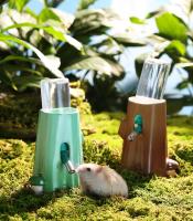 Tazón De Alimentos Para Hamster De Cerámica Con Estilo De Bosque De Hongos Fantasía Casa De Cerámica Para Mascotas Suministros De Paisajismo Para Oso Dorado Evacuación De Calor En Verano - details 2