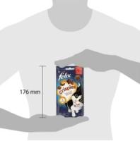 FELIX Crispies (45 gr) - Snack para Gatos Adultos (Buey y Pollo) - details 0