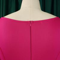 Vestido De Lujo Para Mujer Con Cuello Redondo Manga Larga Cinturado A-Linea Hasta El Tobillo Elegante Vestido De Cumpleaños - details 19