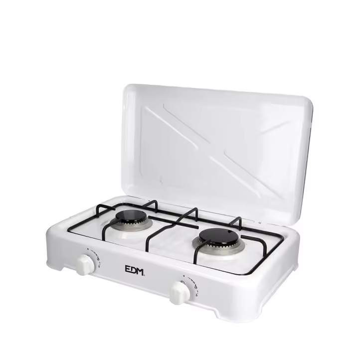 COCINA DE GAS ESMALTADA 2 FUEGOS  EDM - 1