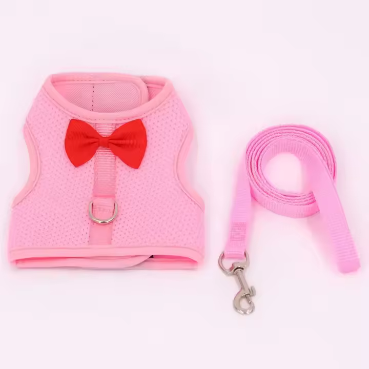 Correa De Malla Transpirable Para Mascotas Pequeñas Conejos Y Ardillas Ideal Para Cachorros Y Animales Domésticos - 1