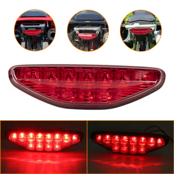 Luz Trasera Para ATV Honda TRX450R TRX450ER TRX400EX 2007-2015 TRX 250 300 400 500 700 Roja Farol Trasero - 1