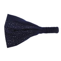 Diadema de strass lisa, banda elástica ancha para el pelo, cinta deportiva para yoga y accesorios femeninos - details 12