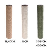 Poste De Reemplazo Para Gatos De Kesoto Accesorio De Juguete Para Animales Pequeños Poste De Rascado Para Interiores Medio Sisal Natural Para Afilar Las Uñas - details 0