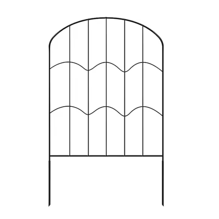 Panel De Valla Para Jardín Alto Metal Banda Delimitadora De Línea Paredes De Privacidad Para Exterior Restaurante Cerca Animal Barra Para Jardín Trasero - 1
