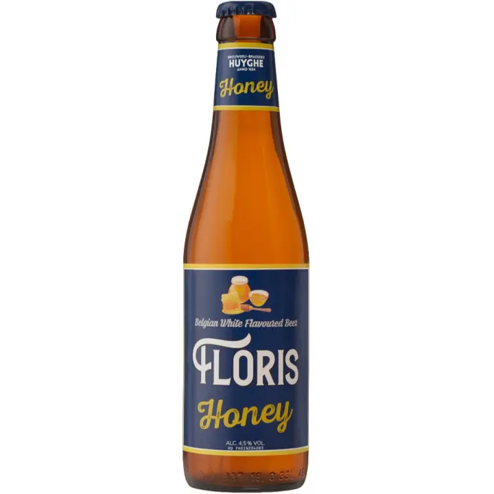 6 uds x Floris Honey 33Cl cerveza Belga con trigo y miel - 1