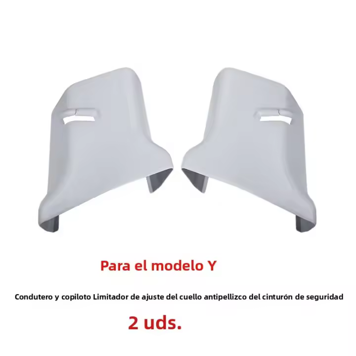 Ajustador De Cinturón De Seguridad Para Coche Para Tesla Model Y Limiter Anti-Neck Para Conductor Y Copiloto Panel Anti Cuello Con Freno De Cinturón - 1