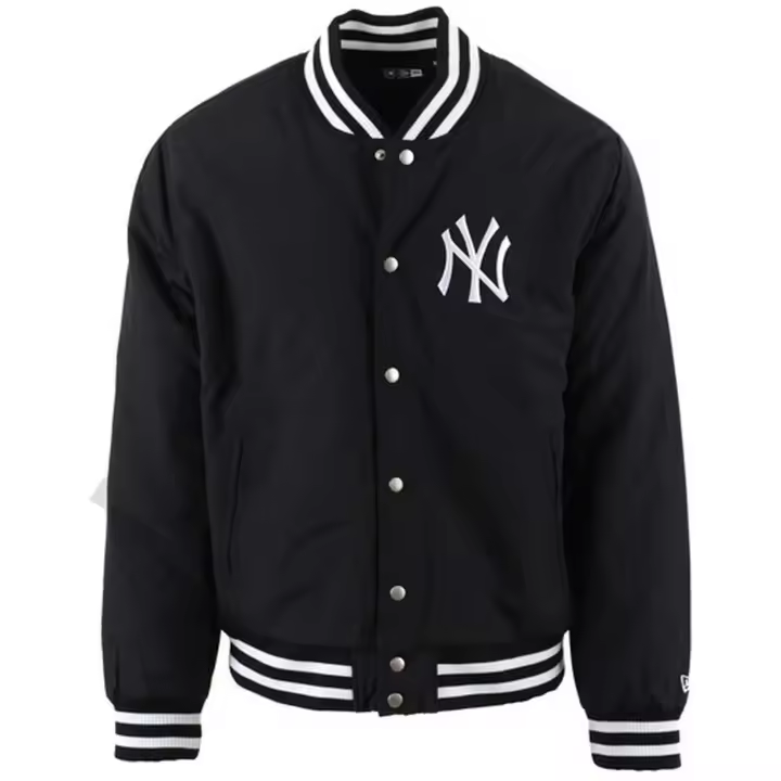 Chaqueta de Neopreno New Era New York Yankees para hombre en color negro - 1