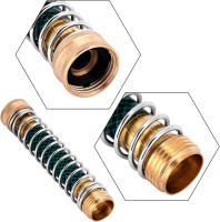 Conector de Manguera de extensión de Grifo de Jardín, Resort en Espiral, protector Contra torcedoras, accesorios de Riego - details 1