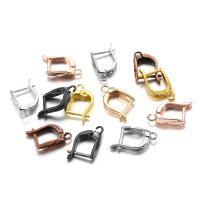 6-12Pcs/lot Gancho Para Pendientes De Color Oro Clavija Retro Con Cierre De Bucle Abierto Accesorios De Joyería Para DIY - details 9