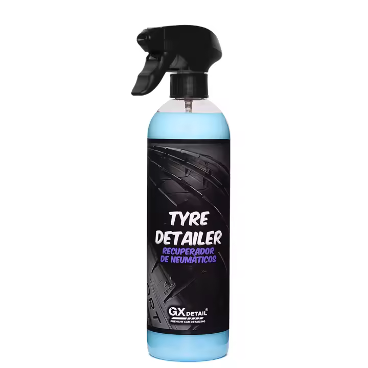 Abrillantador y Recuperador de Neumáticos, Plásticos, Gomas de Exterior - GxDetail - Tyre Recover - Hidratador para Plásticos y Gomas… - 1