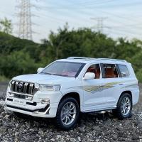 Modelo De Coche De Escala 1:24 TOYOTA Land Cruiser Prado Deportivo SUV De Aleación Con Retroceso Pull Back Luz Y Sonido Regalos Para Niños Colección A174 - details 17