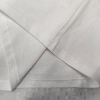 Camiseta De Cuello Redondo Para Hombre Small Neck T-shirts 350gsm Algodón Color Sólido Casual Verano Otoño Manga Corta Cuidado Fácil - details 1