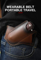 Estuche De Cuero Para Cuchillo Plegable EDC Estuche Protector De Bolsillo Herramienta De Exterior Estuche De Cinturón Para Cuchillo De Cuero - details 4
