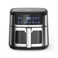 Freidora de aire sin aceite 6L/16L, Ostarkdom Temperatura Regulable hasta 200 ° C, Temporizador 60 minutos, Apagado automático, 1500W - details 0