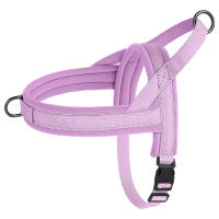 Harnés De Nylon Suave Para Perros Pequeños Y Medianos Sin Arrastre Harnés De Piel Para Pitbull Y Perros Chihuahua Pug Ajustable Y Padded - details 12