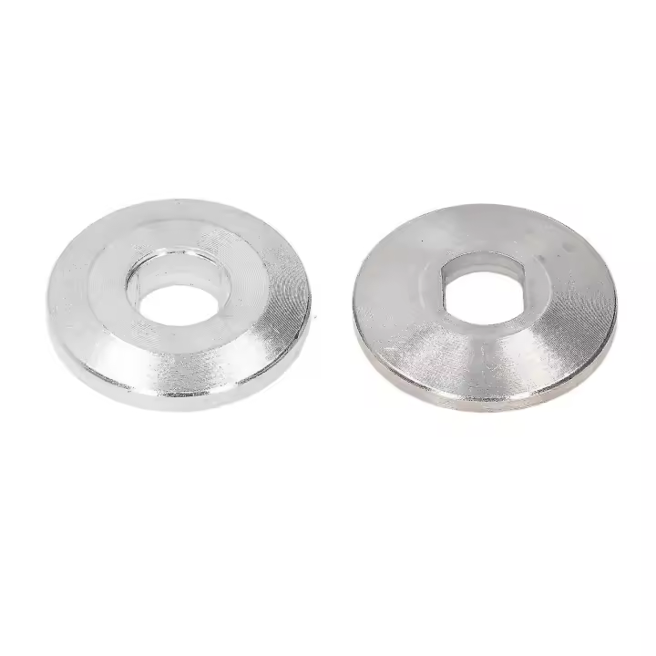 Sierra circular reemplazo cuchilla abrazadera arandela, 2 piezas máquina de corte Placa de presión bloque de cojinete de carburo cementado para Sierra de 10 cm - 1