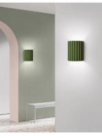 Lámpara De Pared LED Moderna Minimalista En Resina Macaroon Para Entrada Aisles Habitaciones Dormitorios Estudio Iluminación Luminaire Cerámica AC 90-260V 2 Años De Garantía - details 5